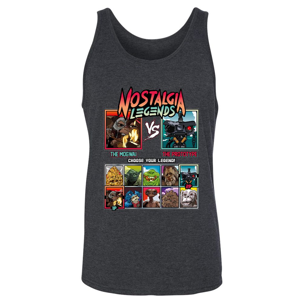 Unisex Jersey Tank - 2MBLLNAK - Dark Grey Heather - 6