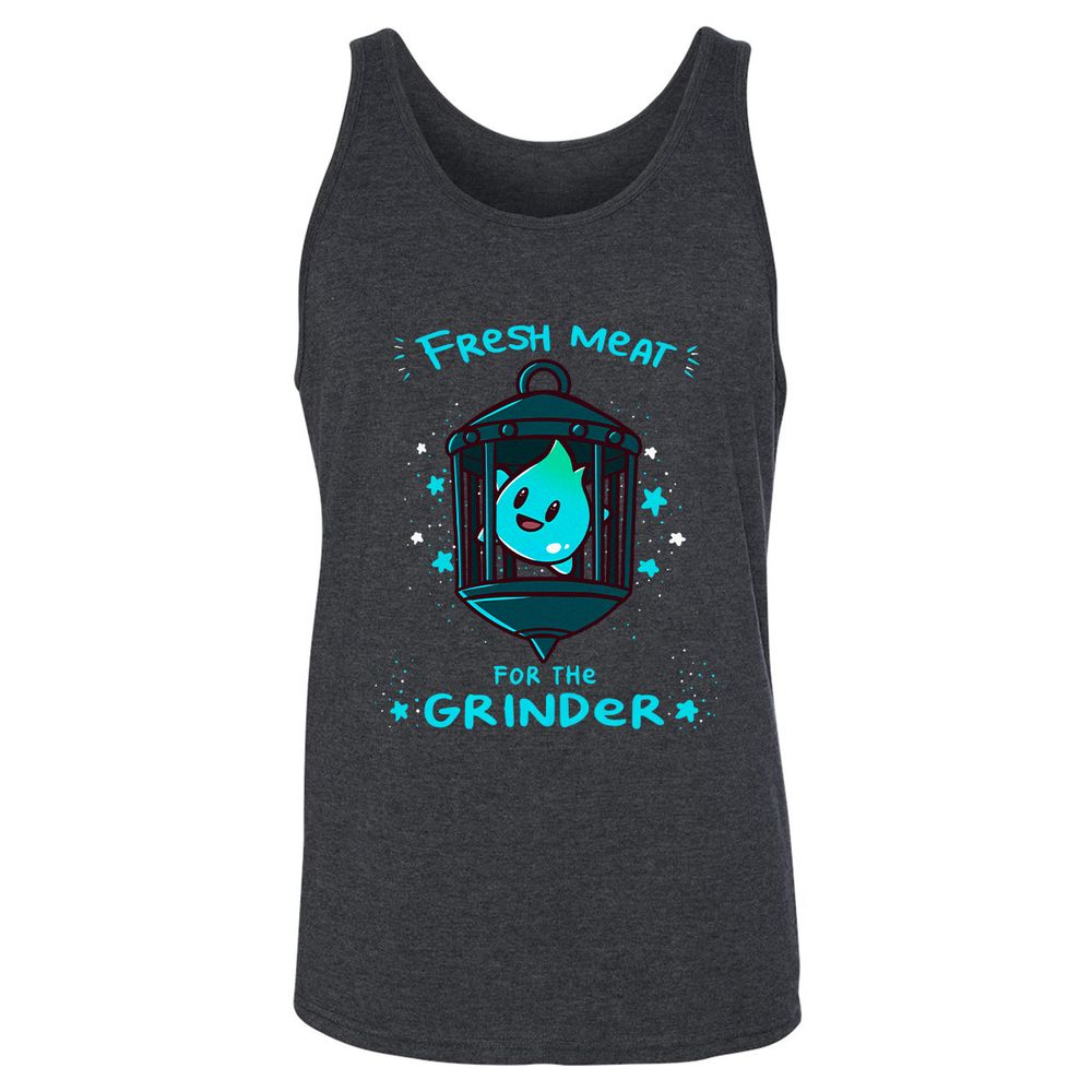 Unisex Jersey Tank - W5HJXU72 - Dark Grey Heather - 6