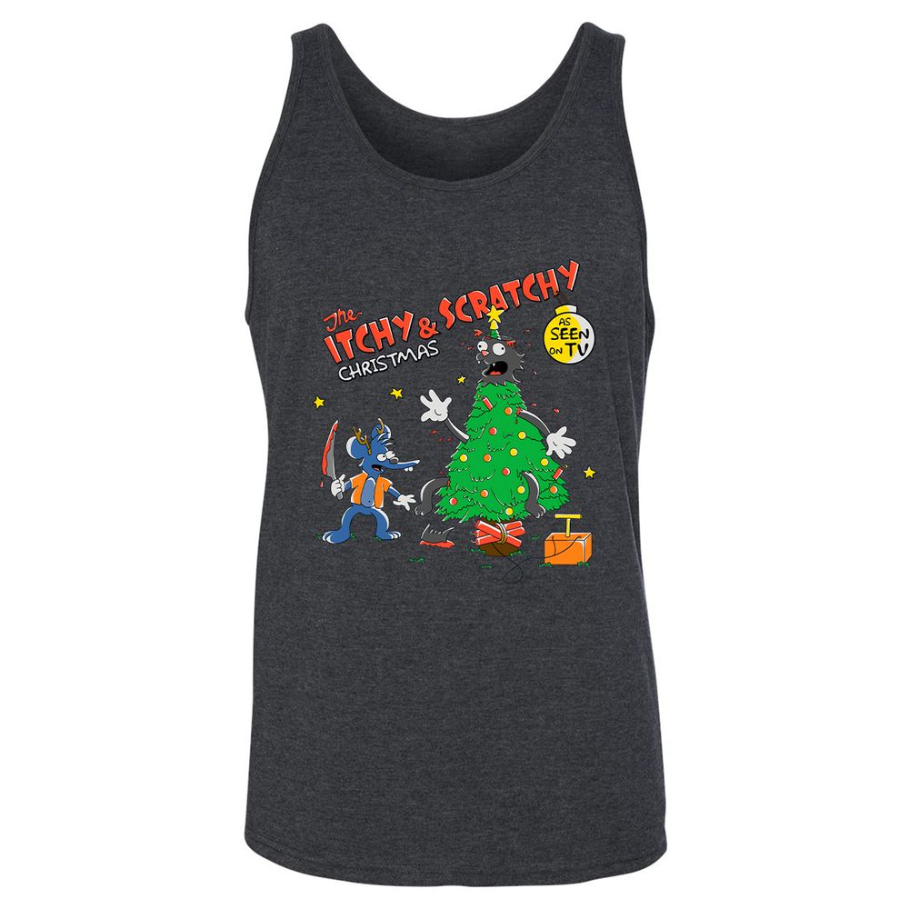 Unisex Jersey Tank - YX9DX557 - Dark Grey Heather - 6