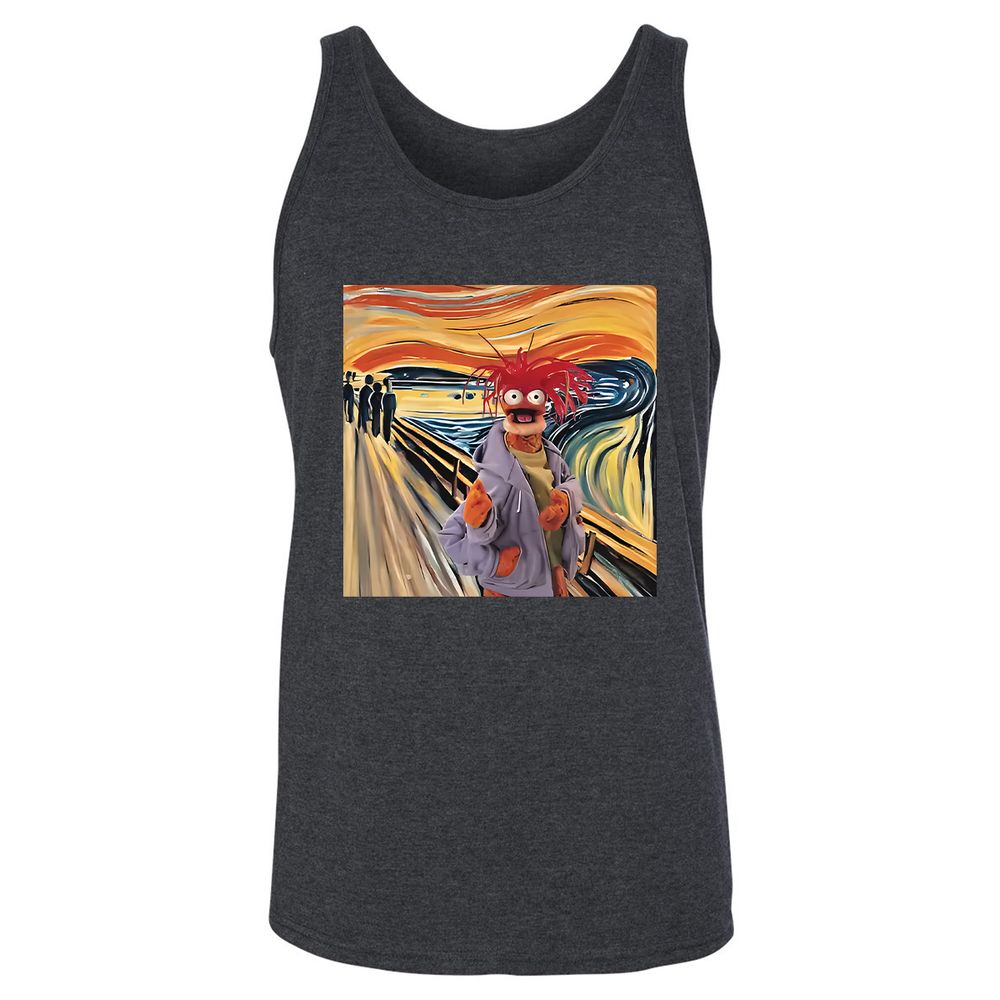Unisex Jersey Tank - RGN6ZMLL - Dark Grey Heather - 6