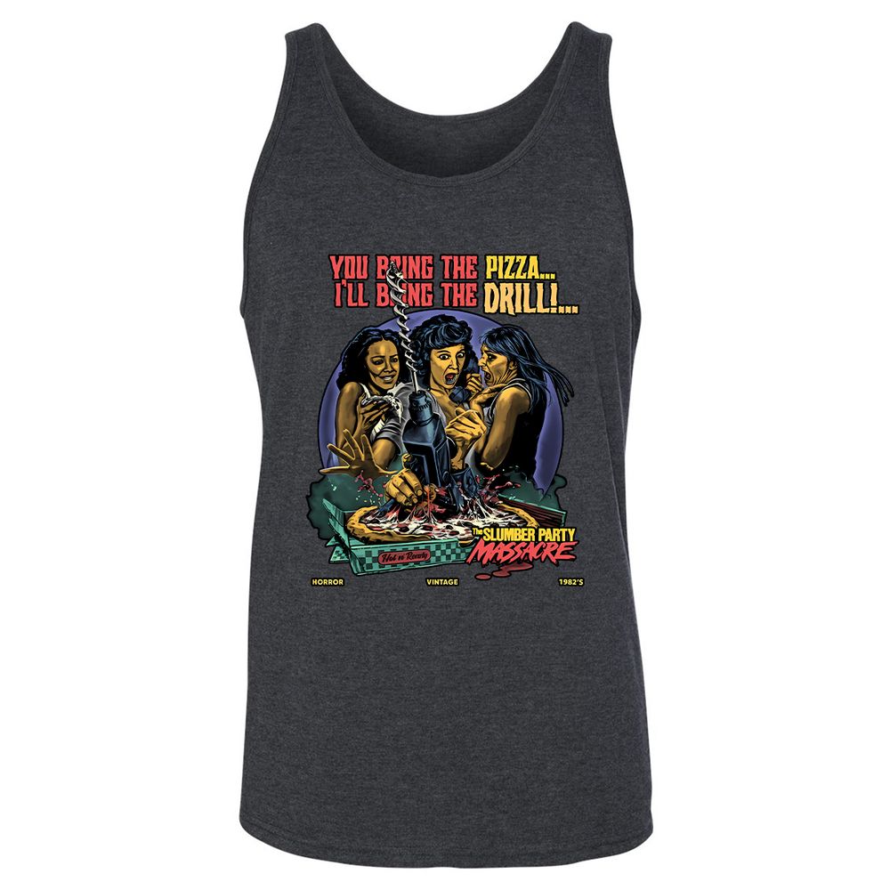 Unisex Jersey Tank - YQXHK8HD - Dark Grey Heather - 6