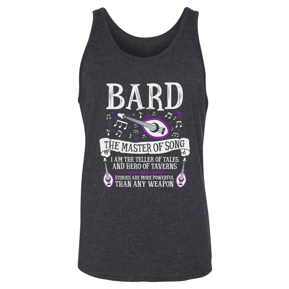 Unisex Jersey Tank - XWDNL3YW - Dark Grey Heather - 6