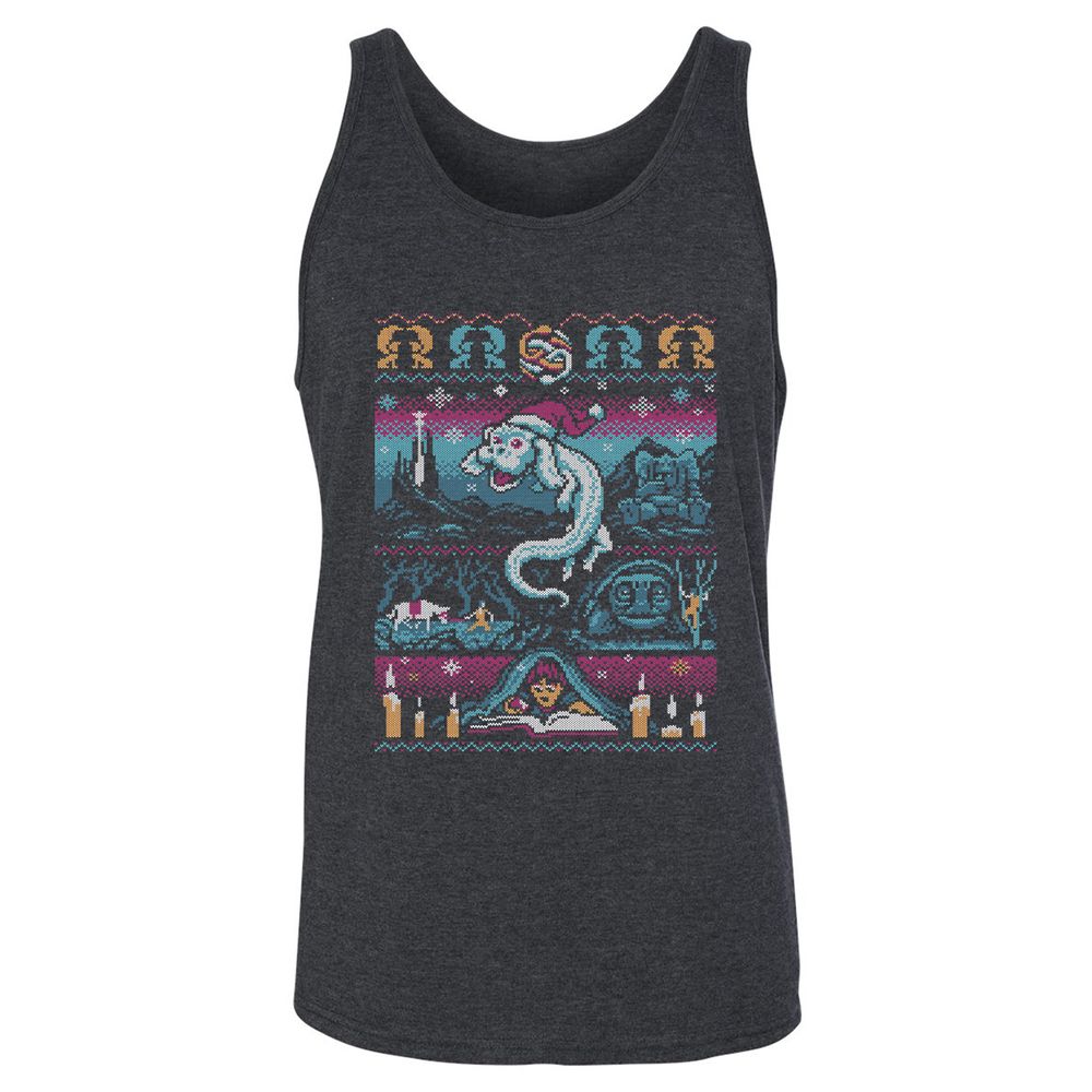 Unisex Jersey Tank - XA6DUE36 - Dark Grey Heather - 6
