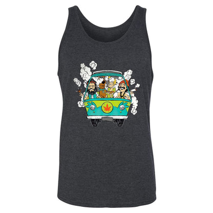Unisex Jersey Tank - P4STY195 - Dark Grey Heather - 6
