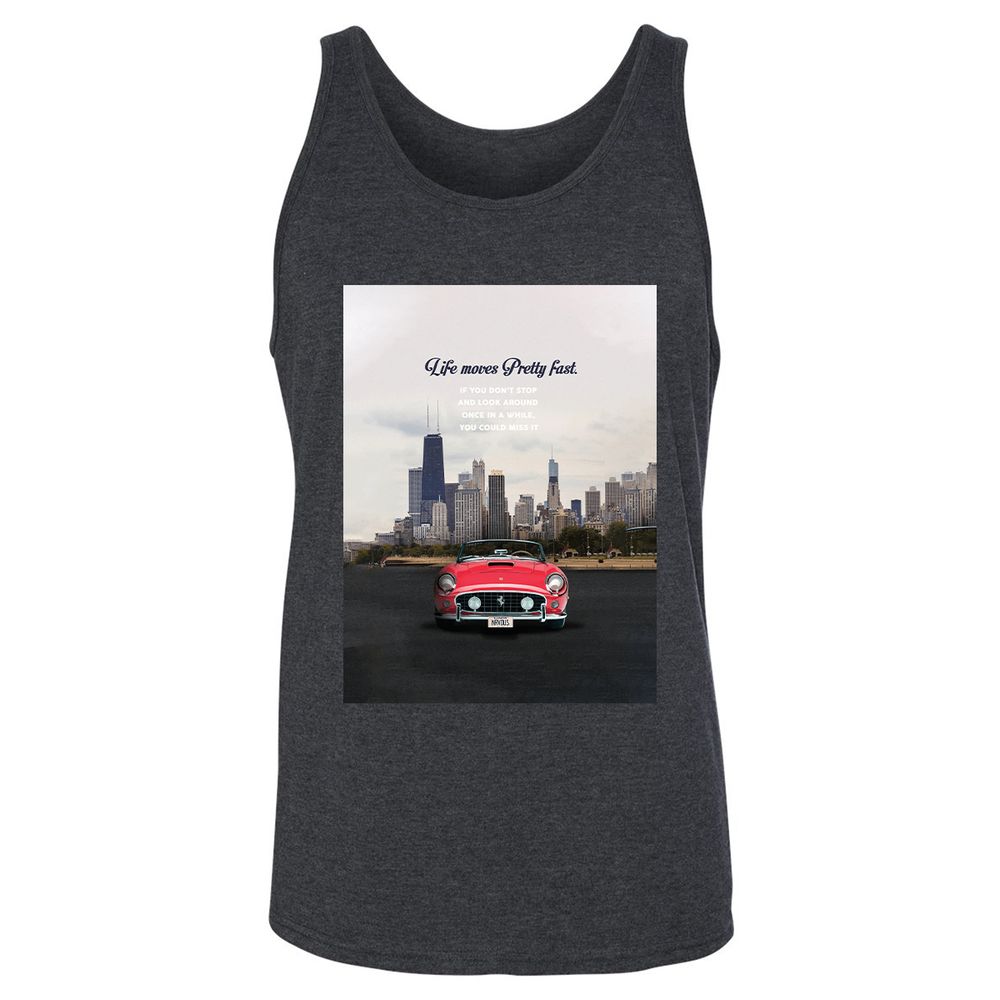 Unisex Jersey Tank - 465ZK571 - Dark Grey Heather - 6