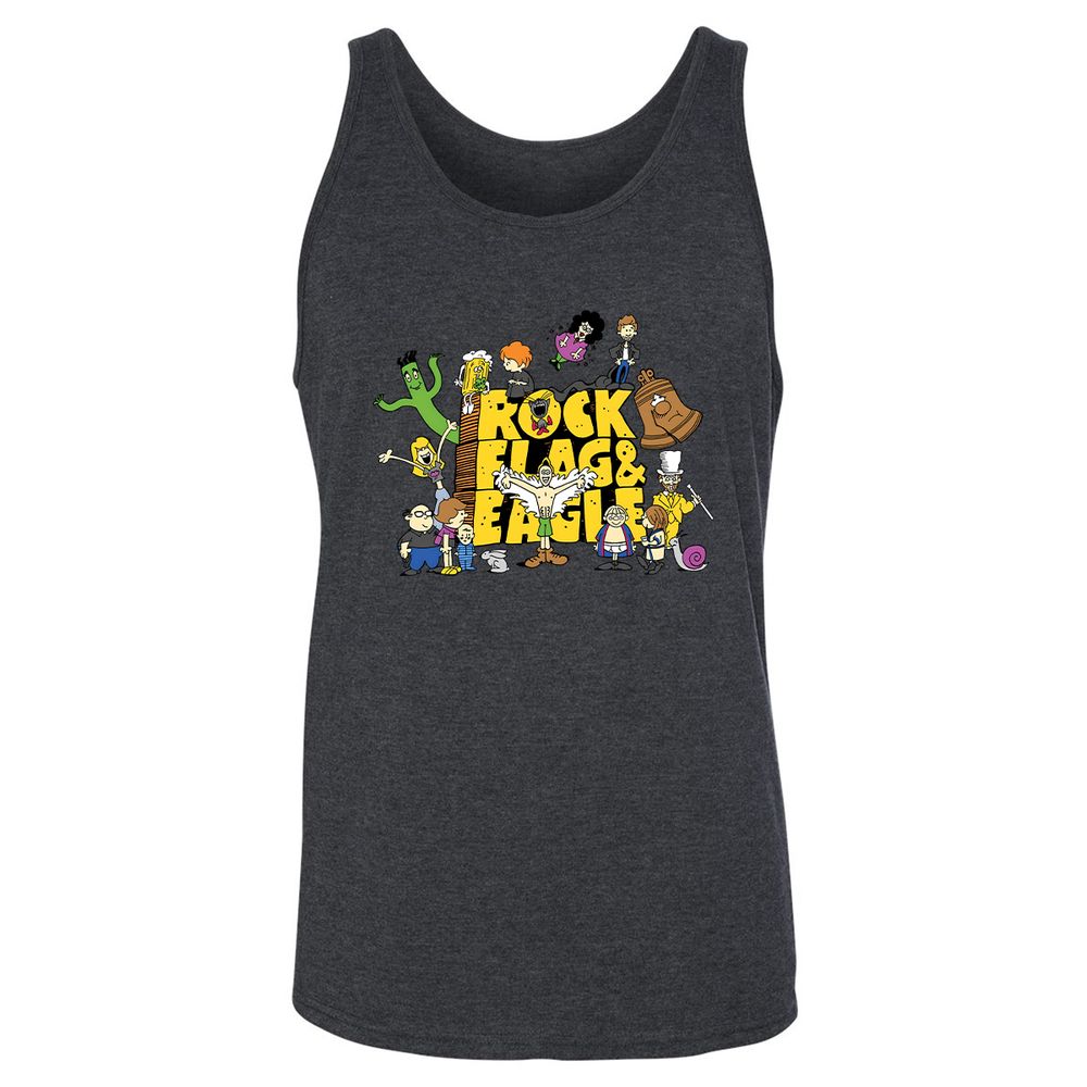 Unisex Jersey Tank - PCD3MAHU - Dark Grey Heather - 6