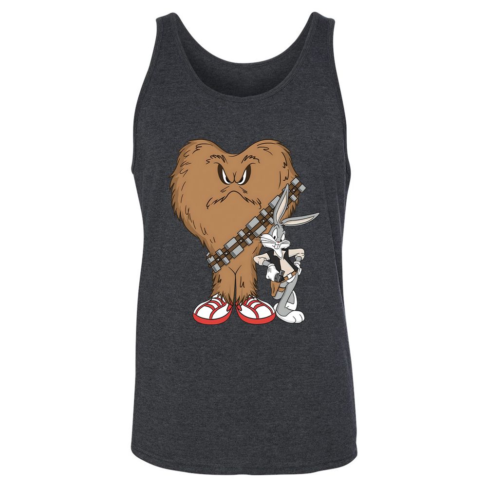 Unisex Jersey Tank - KUUWR55V - Dark Grey Heather - 6