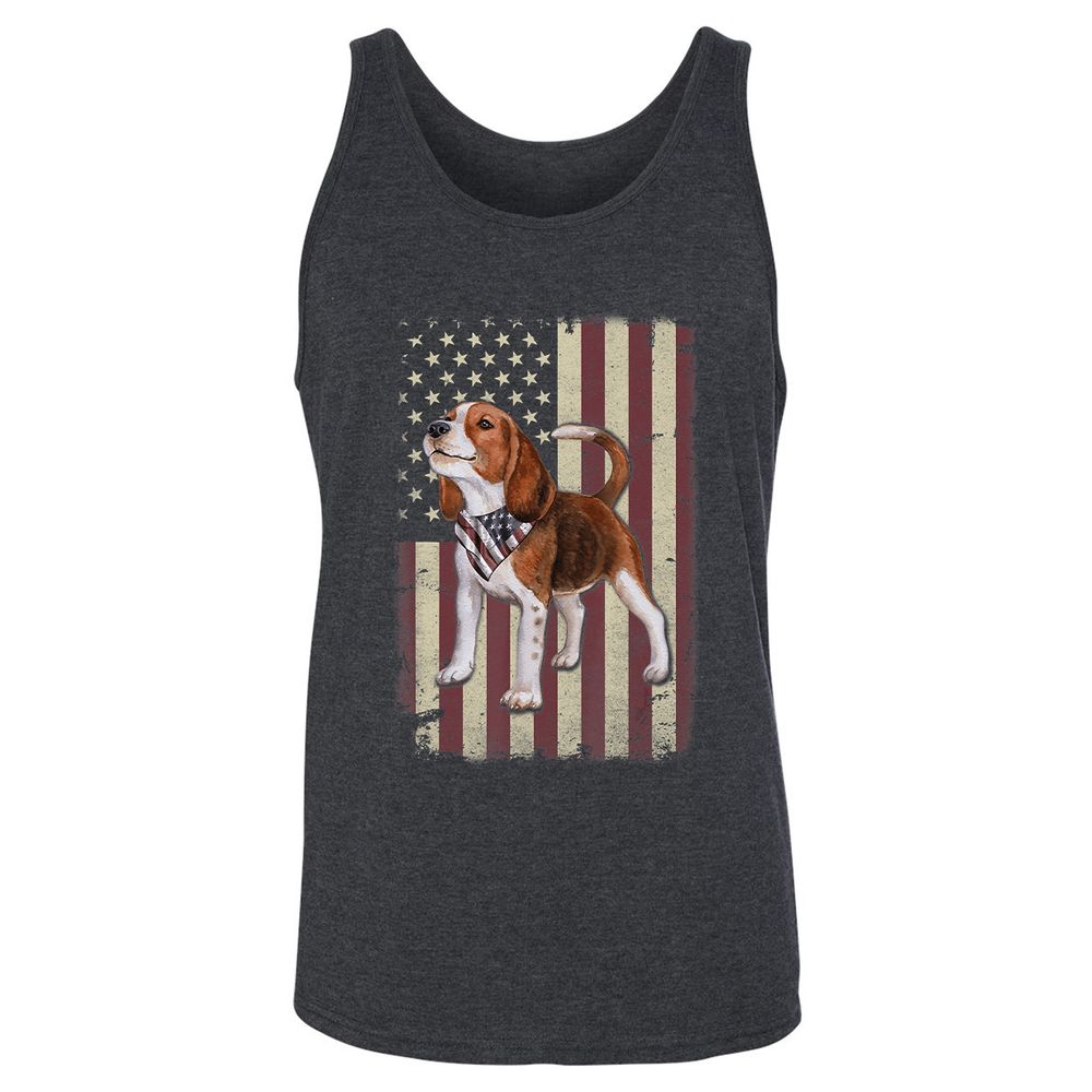 Unisex Jersey Tank - E5V8TQCT - Dark Grey Heather - 6