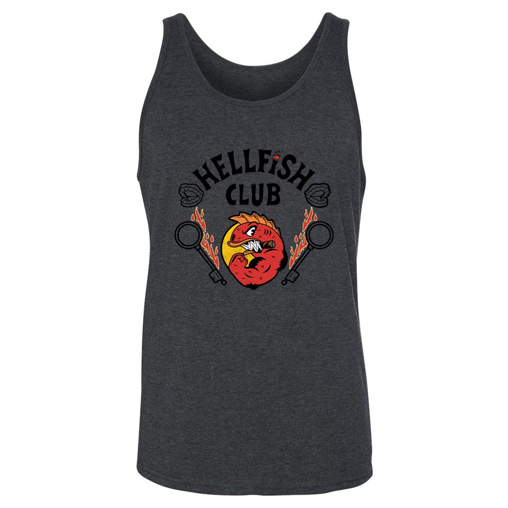 Unisex Jersey Tank - 1TVCC1R3 - Dark Grey Heather - 6