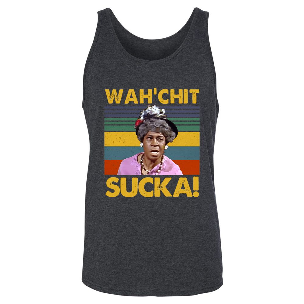 Unisex Jersey Tank - KMAKMV4X - Dark Grey Heather - 6