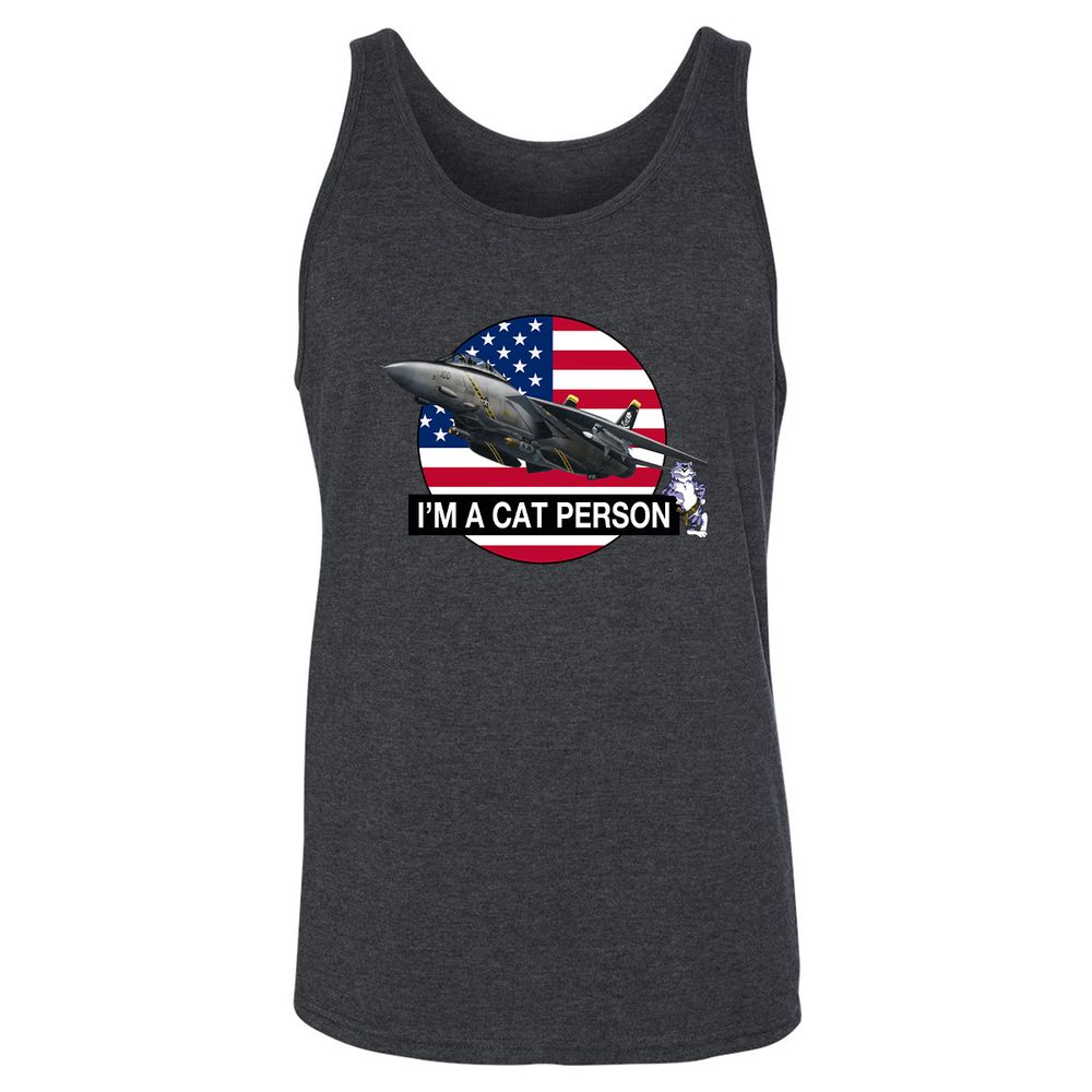 Unisex Jersey Tank - QJNQ5CGZ - Dark Grey Heather - 6