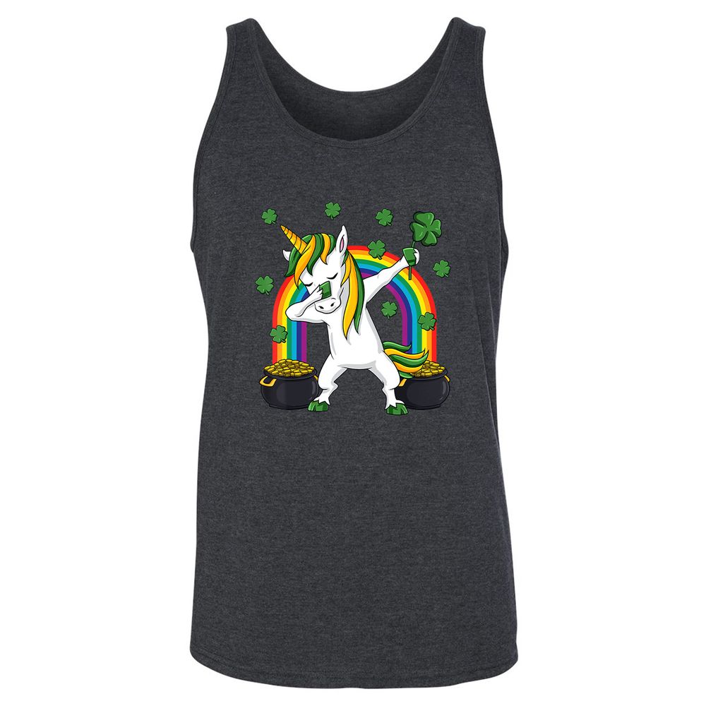 Unisex Jersey Tank - 7FWYRSTQ - Dark Grey Heather - 6