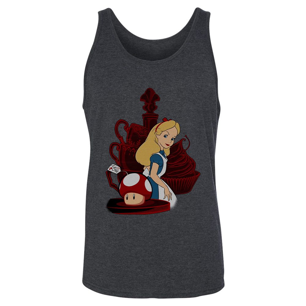 Unisex Jersey Tank - 7AG5BJR6 - Dark Grey Heather - 6