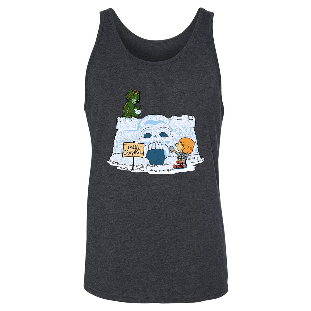 Unisex Jersey Tank - HST1EPUD - Dark Grey Heather - 6