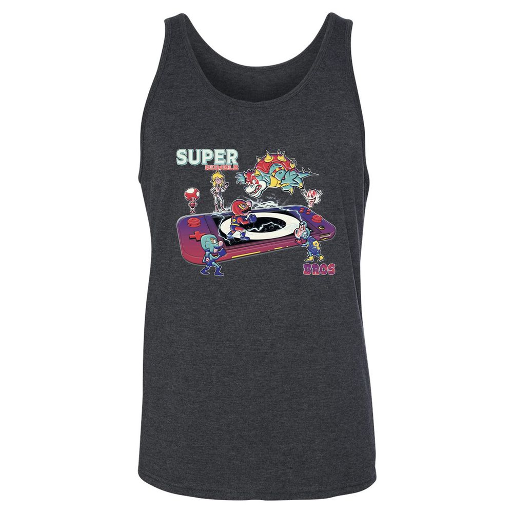 Unisex Jersey Tank - 8W18JUS4 - Dark Grey Heather - 6