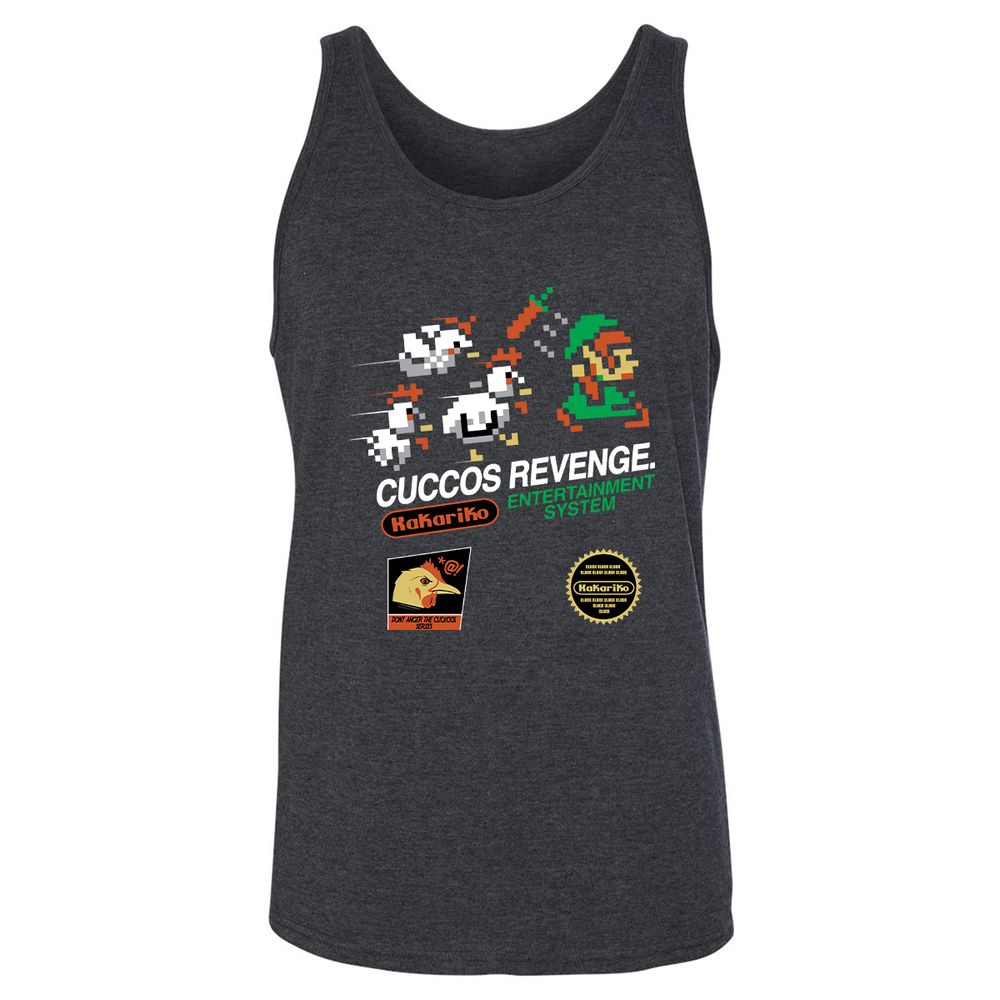 Unisex Jersey Tank - QNPRBJ9S - Dark Grey Heather - 6