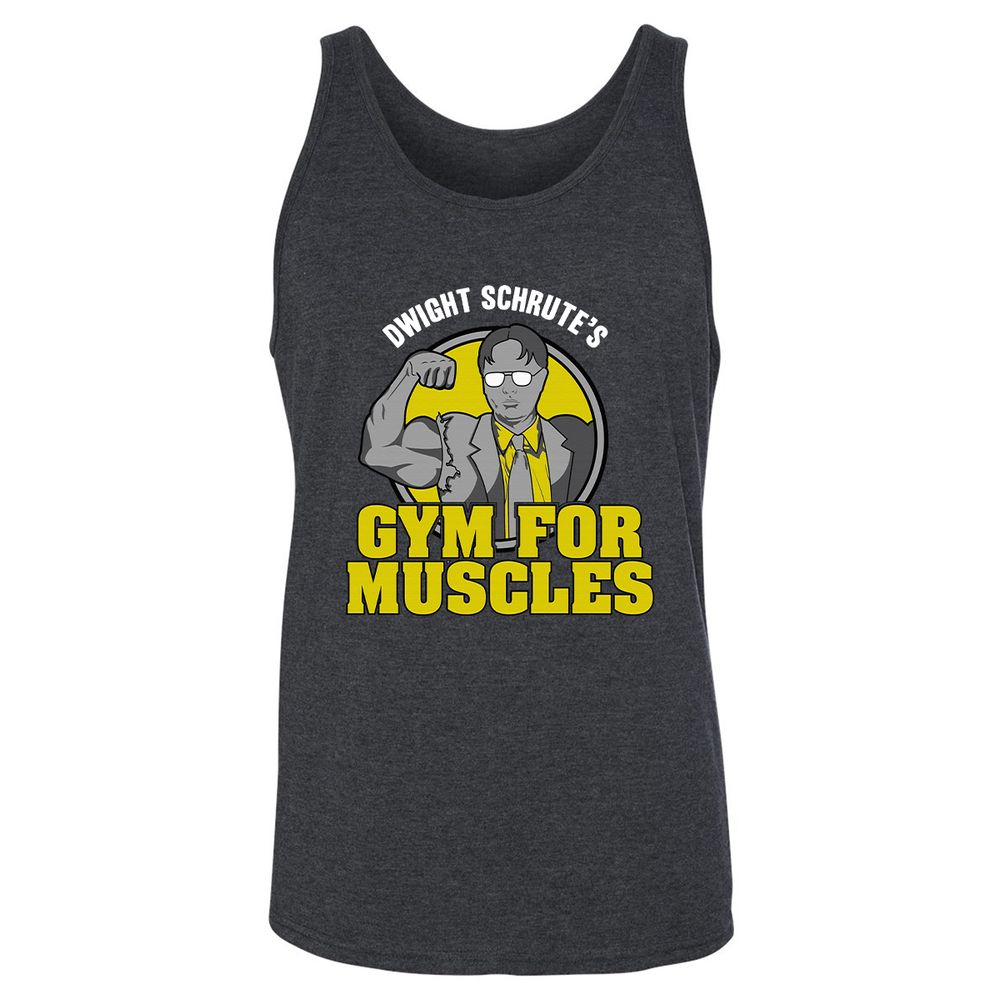 Unisex Jersey Tank - D821SQSU - Dark Grey Heather - 6