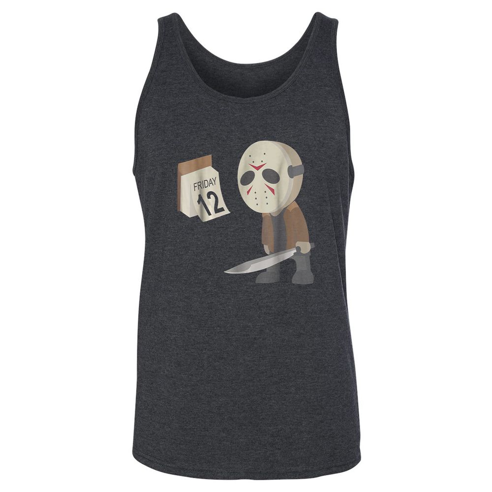 Unisex Jersey Tank - H5XMV5MV - Dark Grey Heather - 6