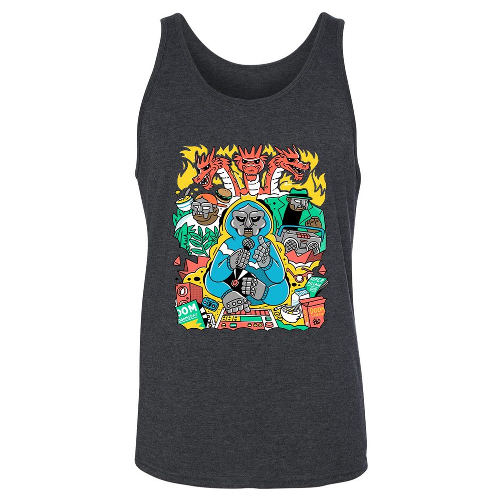 Unisex Jersey Tank - 54YZ39PN - Dark Grey Heather - 6