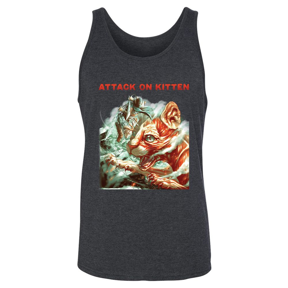 Unisex Jersey Tank - 9BJPW316 - Dark Grey Heather - 6