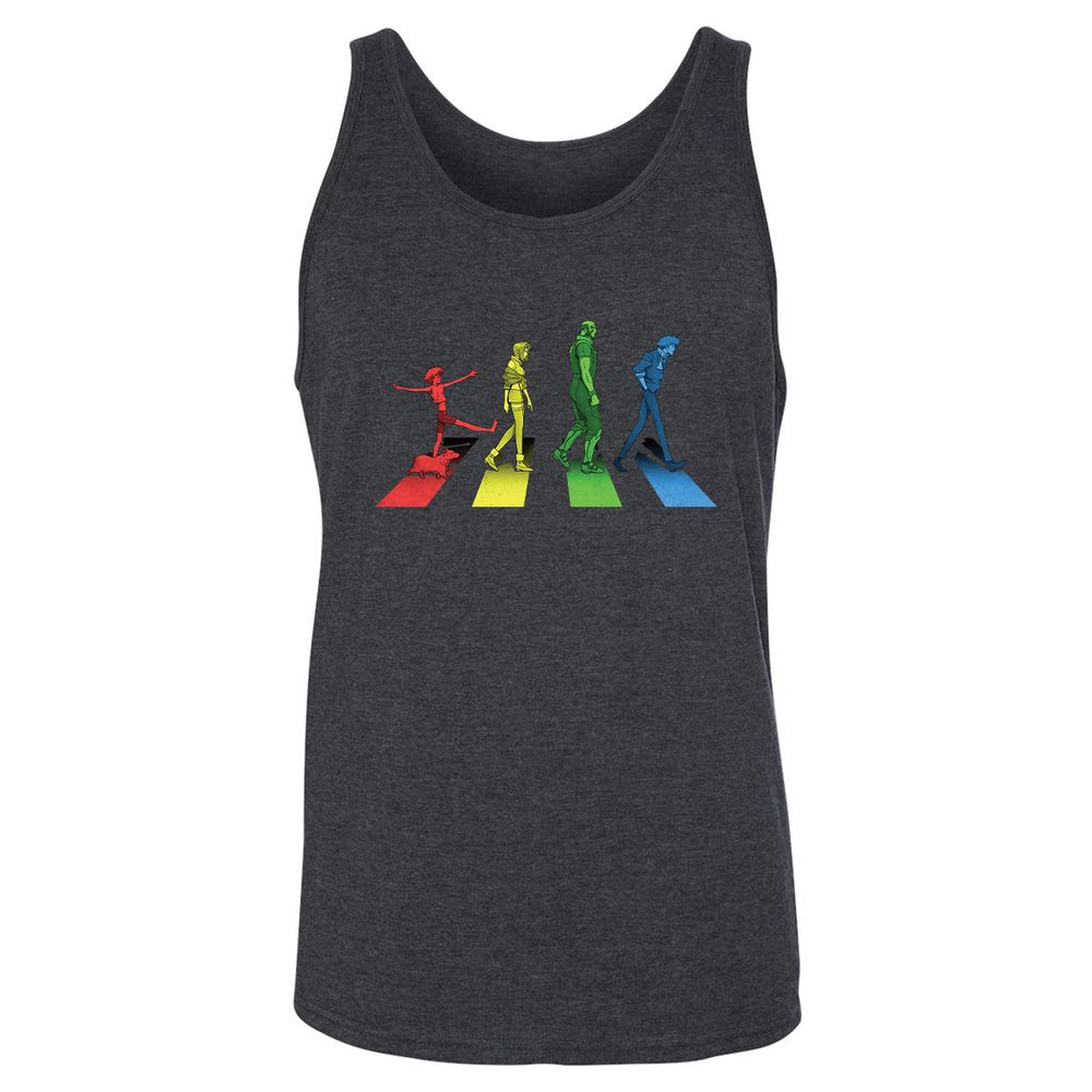 Unisex Jersey Tank - 1XDMYPYE - Dark Grey Heather - 6
