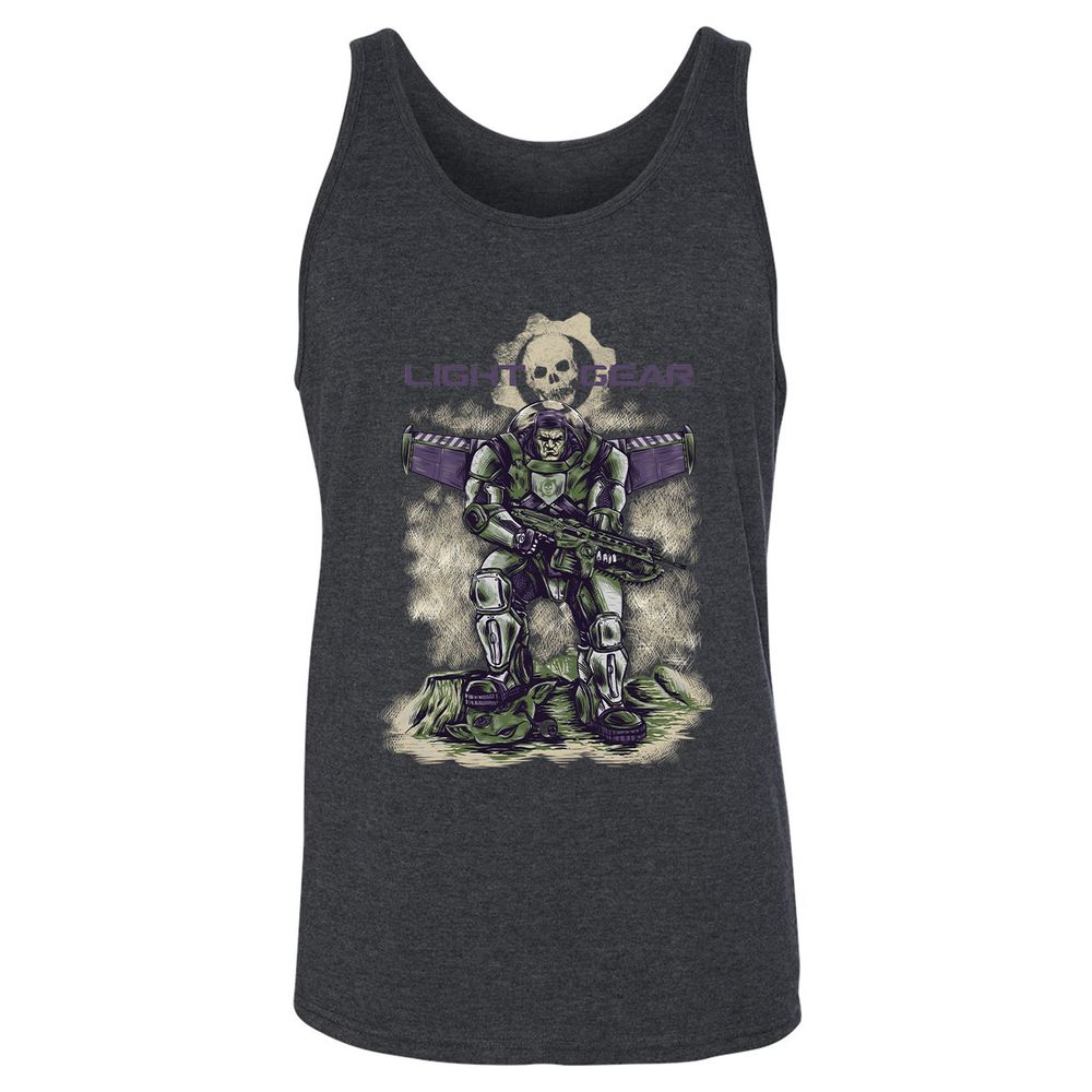 Unisex Jersey Tank - ZTUDBPNG - Dark Grey Heather - 6