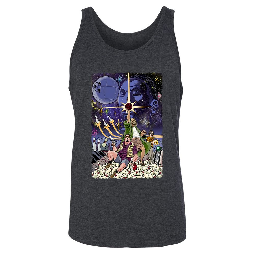 Unisex Jersey Tank - WJBE3GJX - Dark Grey Heather - 6