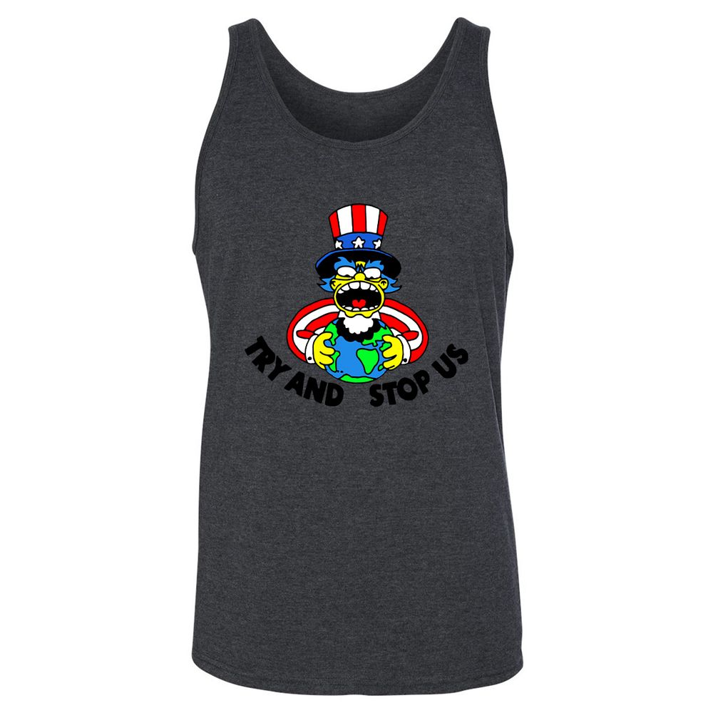 Unisex Jersey Tank - 5T2LZ1CW - Dark Grey Heather - 6