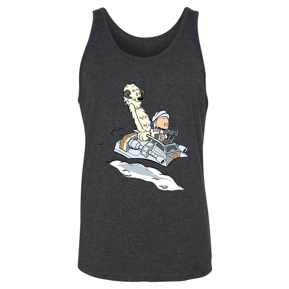Unisex Jersey Tank - EW95UBTE - Dark Grey Heather - 6