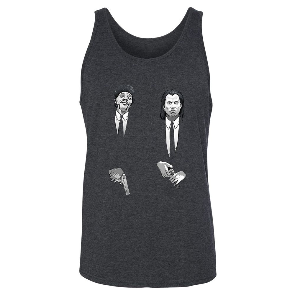 Unisex Jersey Tank - P9XZ8XYF - Dark Grey Heather - 6
