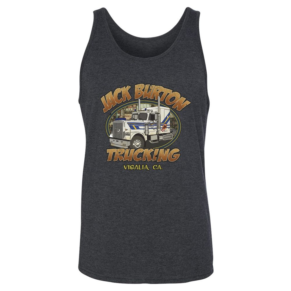Unisex Jersey Tank - 66PFEGV2 - Dark Grey Heather - 6
