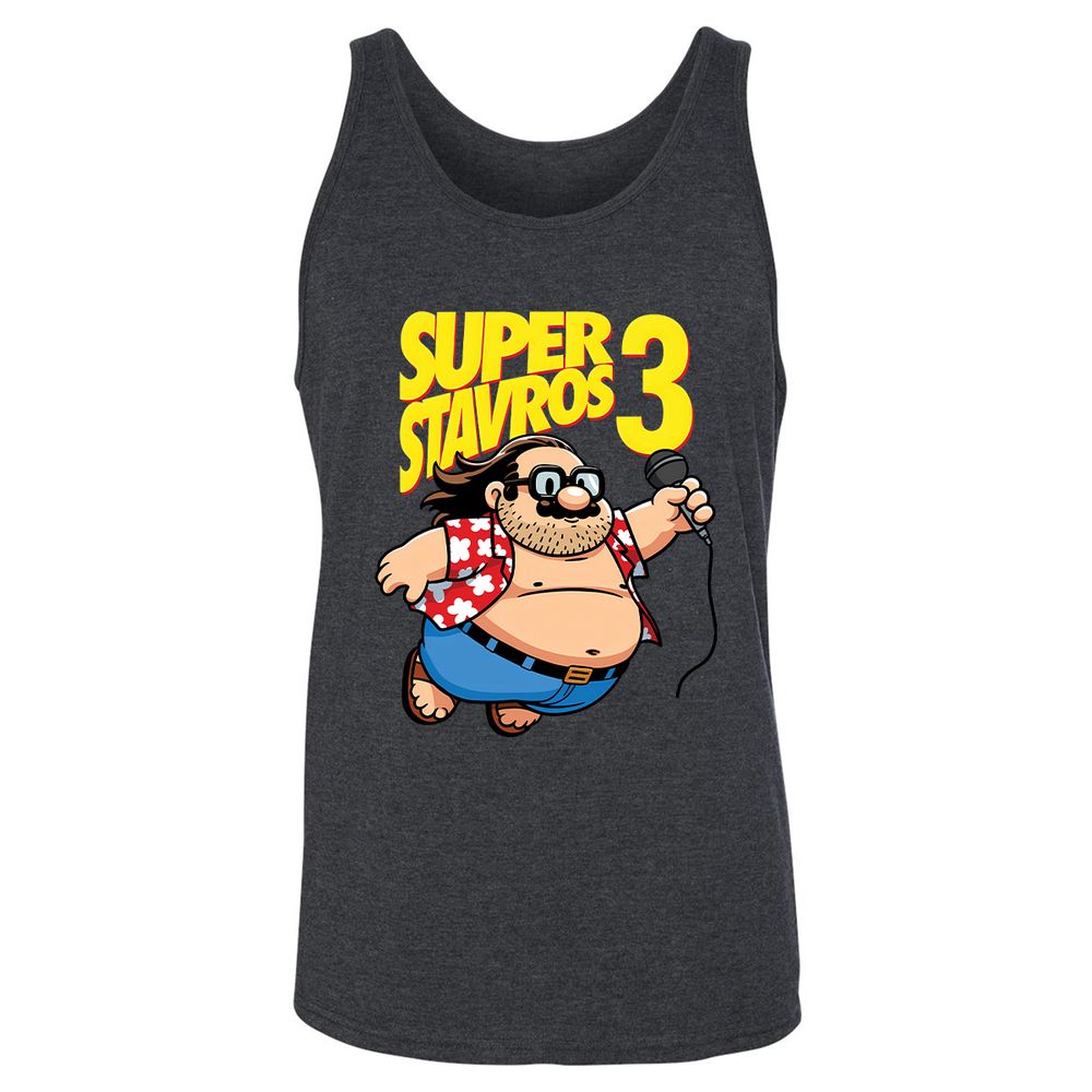 Unisex Jersey Tank - WA7PJUZC - Dark Grey Heather - 6