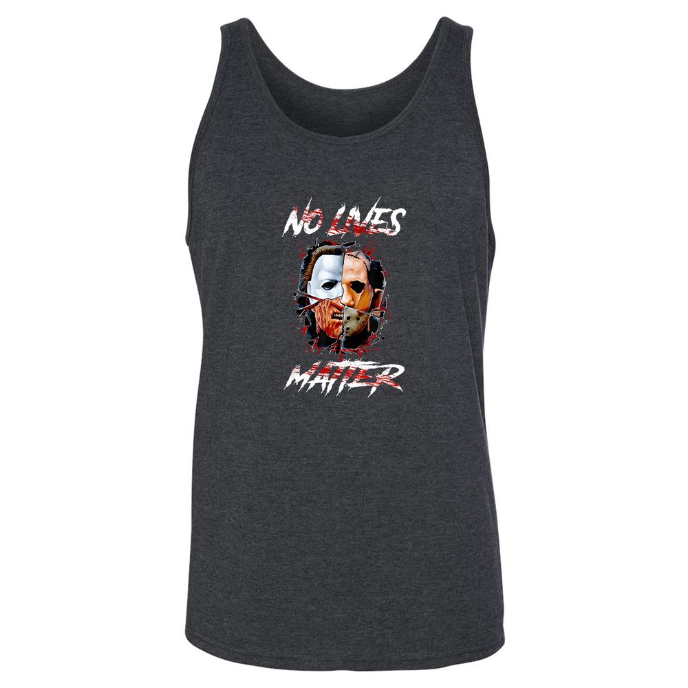 Unisex Jersey Tank - XXNQLCDT - Dark Grey Heather - 6