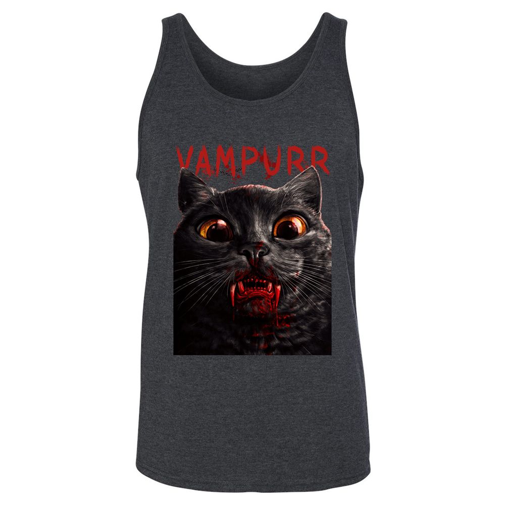 Unisex Jersey Tank - 2LAWWKZE - Dark Grey Heather - 6