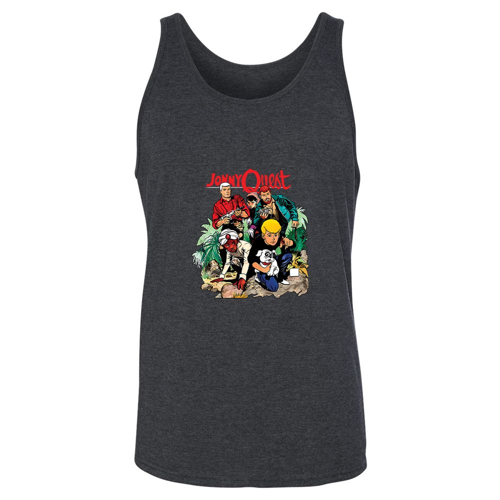 Unisex Jersey Tank - P6N41LRZ - Dark Grey Heather - 6