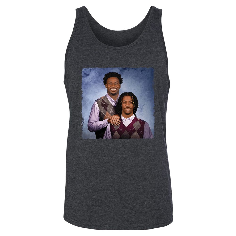 Unisex Jersey Tank - UF2GZ524 - Dark Grey Heather - 6