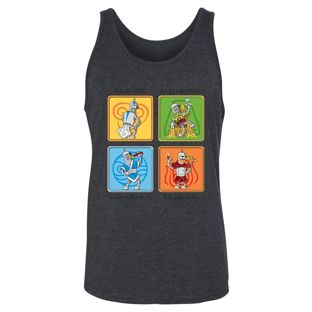 Unisex Jersey Tank - NP3AZH4E - Dark Grey Heather - 6