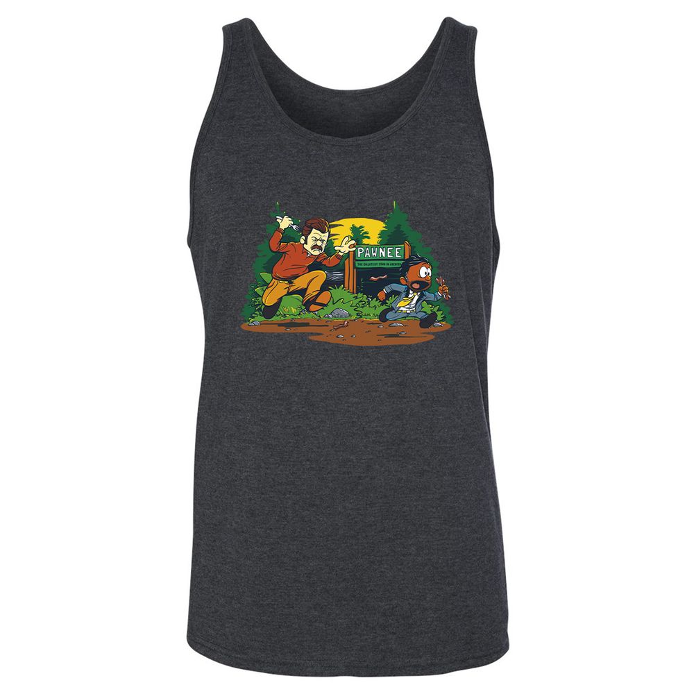 Unisex Jersey Tank - ATGMVVQ4 - Dark Grey Heather - 6