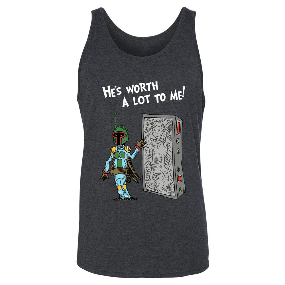 Unisex Jersey Tank - GN4WRH46 - Dark Grey Heather - 6