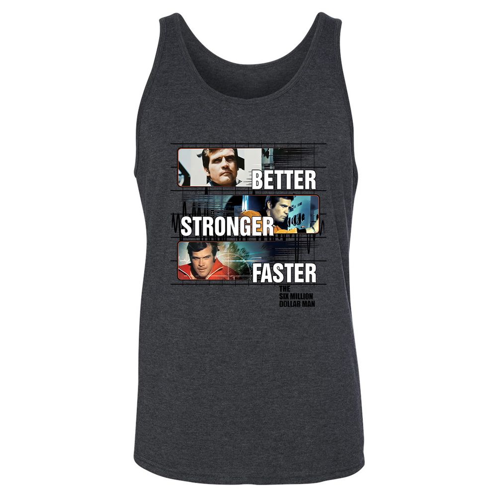 Unisex Jersey Tank - 4Y9FD36P - Dark Grey Heather - 6
