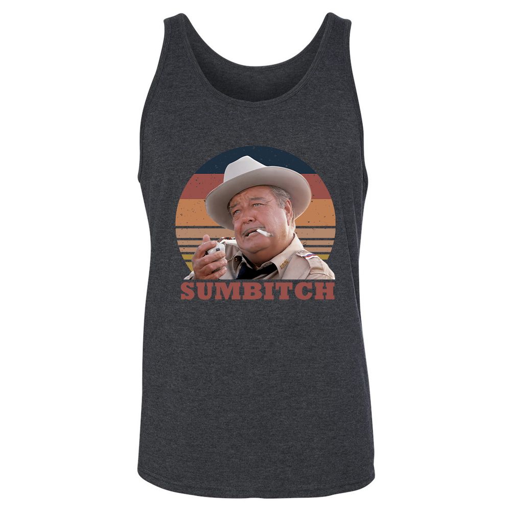 Unisex Jersey Tank - E7GZVU9D - Dark Grey Heather - 6
