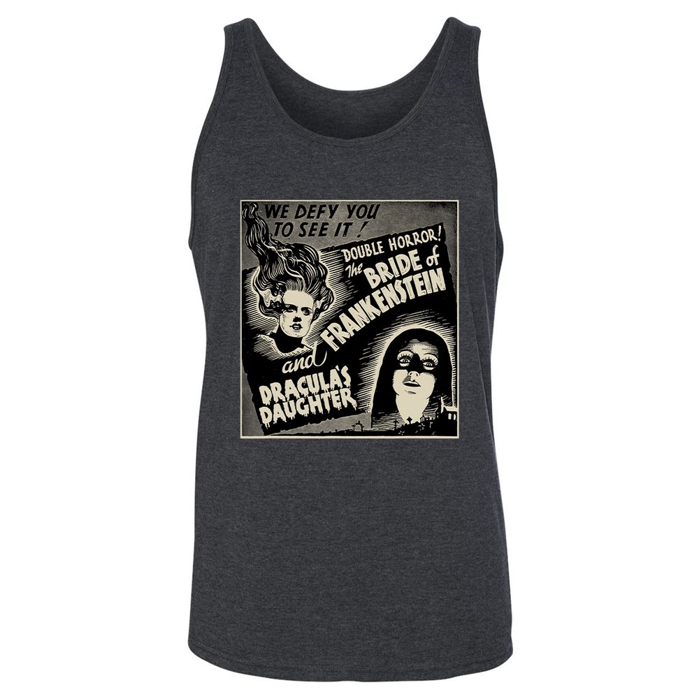 Unisex Jersey Tank - DWSTJAKS - Dark Grey Heather - 6