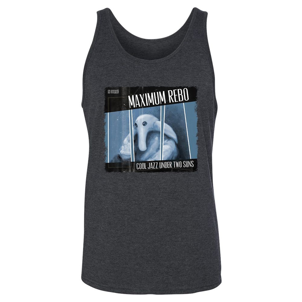 Unisex Jersey Tank - 63CPD9KH - Dark Grey Heather - 6