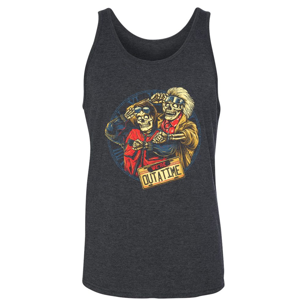 Unisex Jersey Tank - 7CTMF3D5 - Dark Grey Heather - 6