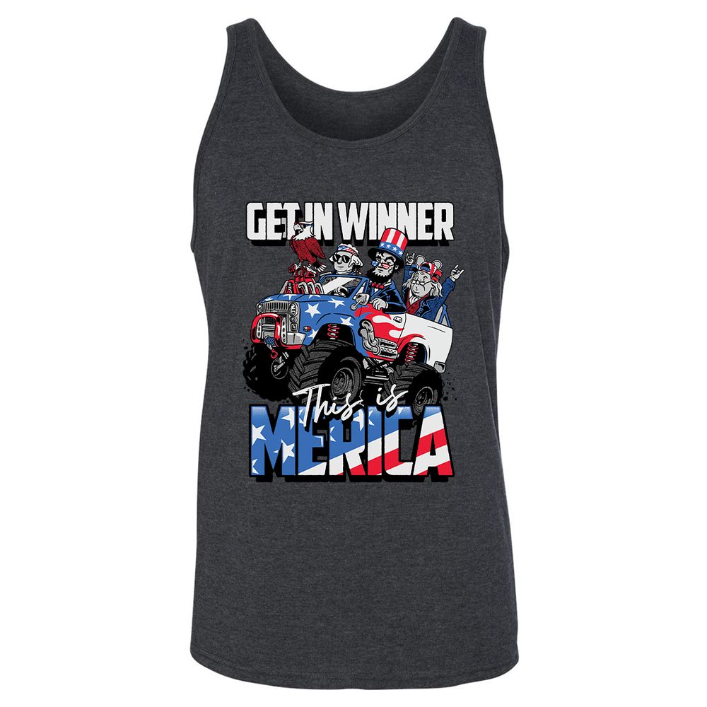 Unisex Jersey Tank - H1F88S8H - Dark Grey Heather - 6