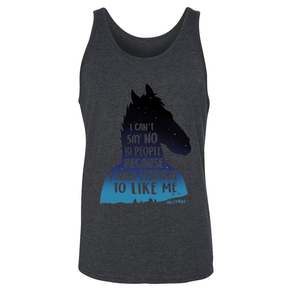 Unisex Jersey Tank - E5TQBQPD - Dark Grey Heather - 6