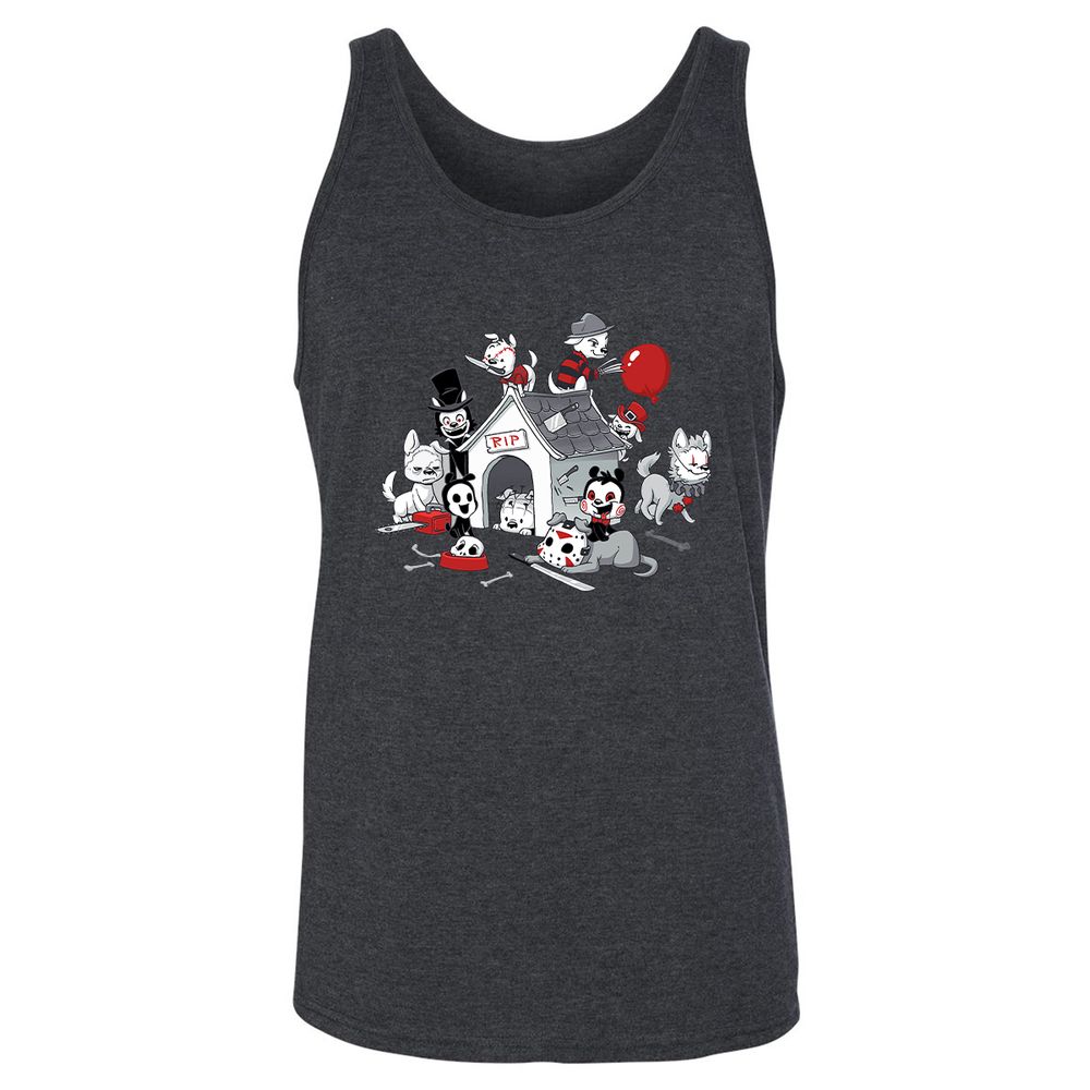 Unisex Jersey Tank - HGMMC23L - Dark Grey Heather - 6