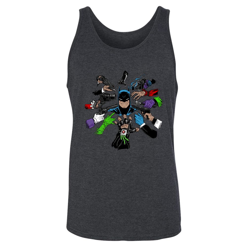 Unisex Jersey Tank - 5P2QBLCE - Dark Grey Heather - 6