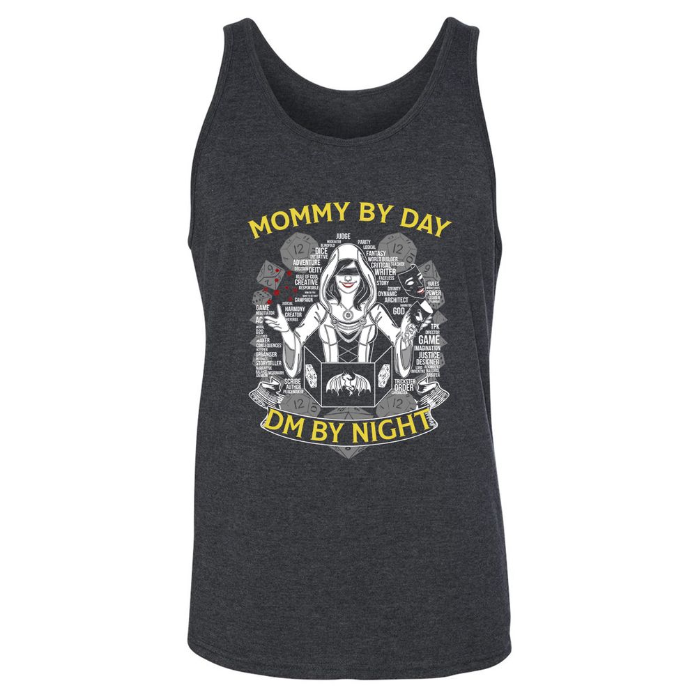 Unisex Jersey Tank - Y4CLC696 - Dark Grey Heather - 6