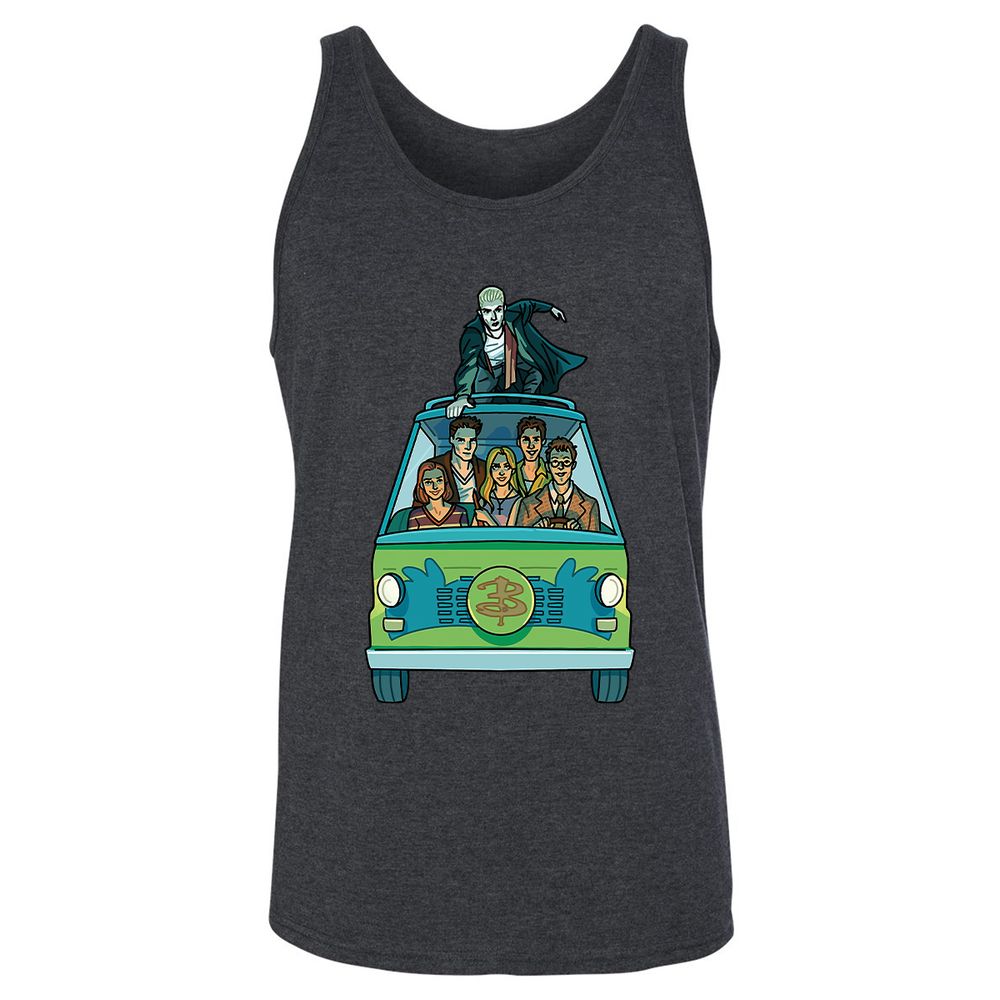 Unisex Jersey Tank - A3E8VEZW - Dark Grey Heather - 6